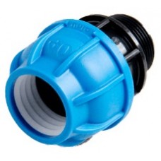 Муфта комб. нар.р. ПНД Ø25х1/2" UNIO синий (30/360) Муфта комб. нар.р. ПНД Ø25х1/2" UNIO синий (30/360)