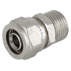 Муфта цанга наружная резьба Ø20х1/2" VALTEC (10/110) Муфта цанга наружная резьба Ø20х1/2" VALTEC (10/110)