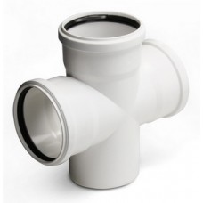 Крестовина внутр. канал. 1 плоск. Ø110x110x110*90° PRO AQUA STILTE Белый (12) Крестовина внутр. канал. 1 плоск. Ø110x110x110*90° PRO AQUA STILTE Белый (12)
