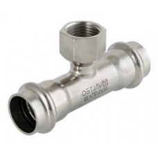 Тройник INOX-PRESS пресс/внутр. Ø28х3/4" VALTEC (5/30) Тройник INOX-PRESS пресс/внутр. Ø28х3/4" VALTEC (5/30)