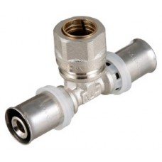 Тройник пресс обжим Ø20x16х15 VALTEC (5/60) Тройник пресс обжим Ø20x16х15 VALTEC (5/60)