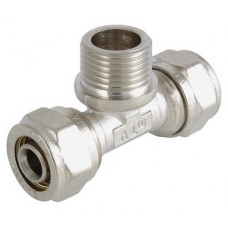 Тройник цанга наружная резьба Ø32х1" VALTEC (5/15) Тройник цанга наружная резьба Ø32х1" VALTEC (5/15)