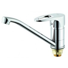 Смеситель для кухни лат. на гайке длин.излив картридж Ø40 G-LAUF 4G4-A180/4G-4180 (1/10) Смеситель для кухни лат. на гайке длин.излив картридж Ø40 G-LAUF 4G4-A180/4G-4180 (1/10)