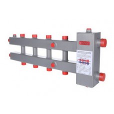 Гидроразделитель с коллектором горизонтальный 5 контуров, до 70 кВт VALTEC Гидроразделитель с коллектором горизонтальный 5 контуров, до 70 кВт VALTEC