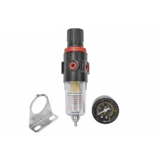 Масловлагоотделитель с регулятором давления, 1/4” Масловлагоотделитель с регулятором давления, 1/4”