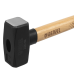 Кувалда DENZEL 2000 г, кованая головка, буковая рукоятка Кувалда DENZEL 2000 г, кованая головка, буковая рукоятка