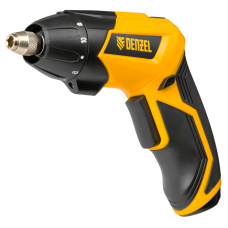Отвертка DENZEL CSL-3.6-01, с аккумулятором 3.6 В Li-Ion, 1.3 Ач, 200 об/мин, с аксессуарами Отвертка DENZEL CSL-3.6-01, с аккумулятором 3.6 В Li-Ion, 1.3 Ач, 200 об/мин, с аксессуарами