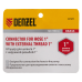 Штуцер для шланга DENZEL 97271, 1 дюйм, с наружной резьбой G1 Штуцер для шланга DENZEL 97271, 1 дюйм, с наружной резьбой G1