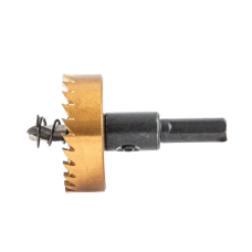 Коронка по металлу DENZEL 724114, 42 мм, HSS, нитридтитановое покрытие Коронка по металлу DENZEL 724114, 42 мм, HSS, нитридтитановое покрытие