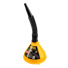 Воронка пластиковая DENZEL 135 мм с металлическим ситом, гибким наконечником и непроливайкой Воронка пластиковая DENZEL 135 мм с металлическим ситом, гибким наконечником и непроливайкой