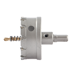 Коронка по металлу DENZEL 724021, 73 мм, твердосплавная Коронка по металлу DENZEL 724021, 73 мм, твердосплавная