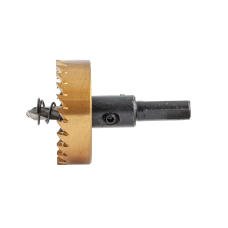 Коронка по металлу DENZEL 724115, 45 мм, HSS, нитридтитановое покрытие Коронка по металлу DENZEL 724115, 45 мм, HSS, нитридтитановое покрытие