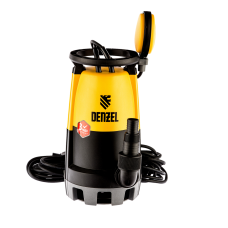 Дренажный насос DENZEL DP900S для чистой и грязной воды, 900 Вт, напор 9 м, 18000 л/ч Дренажный насос DENZEL DP900S для чистой и грязной воды, 900 Вт, напор 9 м, 18000 л/ч