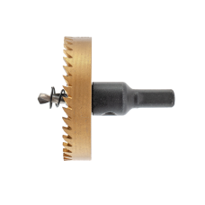 Коронка по металлу DENZEL 724123, 70 мм, HSS, нитридтитановое покрытие Коронка по металлу DENZEL 724123, 70 мм, HSS, нитридтитановое покрытие