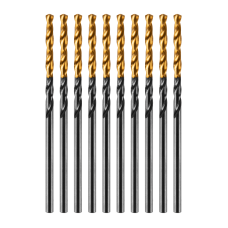 Сверло по металлу DENZEL 2 мм, HSS-Tin, Golden Tip, 10 шт. Сверло по металлу DENZEL 2 мм, HSS-Tin, Golden Tip, 10 шт.