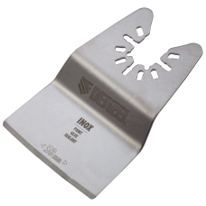 Насадка для МФИ DENZEL 782317 шабер полукруг, Inox, для снятия краски, 50 мм