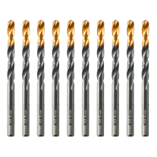 Сверло по металлу DENZEL 6 мм, HSS-Tin, Golden Tip, 10 шт. Сверло по металлу DENZEL 6 мм, HSS-Tin, Golden Tip, 10 шт.
