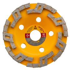 Чашка алмазная зачистная DENZEL 72971, волна, 125 мм