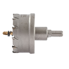 Коронка по металлу DENZEL 724018, 64 мм, твердосплавная Коронка по металлу DENZEL 724018, 64 мм, твердосплавная