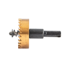 Коронка по металлу DENZEL 724113, 41 мм, HSS, нитридтитановое покрытие Коронка по металлу DENZEL 724113, 41 мм, HSS, нитридтитановое покрытие