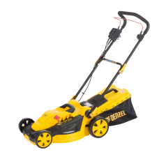 Газонокосилка электрическая DENZEL GM-1800, 1800 Вт, ширина 38 см, 6 уровней, 40 л