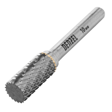 Борфреза по металлу DENZEL твердосплавная, цилиндрическая, тип-А, 10 мм Борфреза по металлу DENZEL твердосплавная, цилиндрическая, тип-А, 10 мм