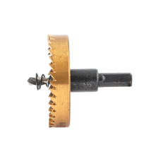 Коронка по металлу DENZEL 724120, 63 мм, HSS, нитридтитановое покрытие Коронка по металлу DENZEL 724120, 63 мм, HSS, нитридтитановое покрытие