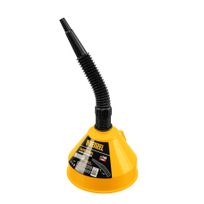 Воронка пластиковая DENZEL 160 мм с металлическим ситом и гибким наконечником Воронка пластиковая DENZEL 160 мм с металлическим ситом и гибким наконечником