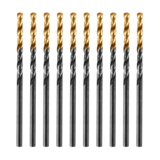 Сверло по металлу DENZEL 2,5 мм, HSS-Tin, Golden Tip, 10 шт. Сверло по металлу DENZEL 2,5 мм, HSS-Tin, Golden Tip, 10 шт.
