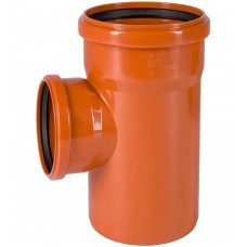 Тройник Ostendorf 315х315x87град. KGEA НК PVC рыжий