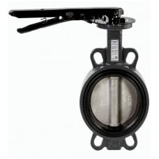 Затвор дисковый поворотный РИДАН ЗДМ 05.16.100 PN16 DN100 корп. GG25, диск - нержавеющая сталь AISI