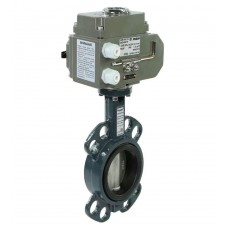 Затвор дисковый Ридан PN16 DN125 диск чугун с электроприводом 220В Затвор дисковый Ридан PN16 DN125 диск чугун с электроприводом 220В