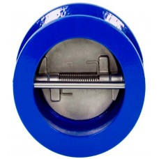 Затвор обратный РИДАН NVD-895R PN16 DN80 межфланцевый пружинный двустворчатый,чугун GJL250 Затвор обратный РИДАН NVD-895R PN16 DN80 межфланцевый пружинный двустворчатый,чугун GJL250