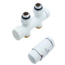 Узел подключения SCHLOSSER DUO-PLEX Бел.Проход.3/4 x М22x1,5 + 2 Ниппеля 1/2x3/4