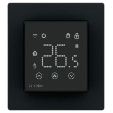 Термостат комнатный РИДАН RSmart-SB с Wi-Fi подключением 230V, черный