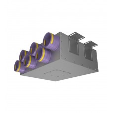 Коллектор PROVENT металлический на 6 выходов KV 125/75x6