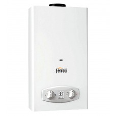 Водонагреватель газовый Ferroli VERONA 11 D(NG) проточный, настенный, откр. кам. сгор.