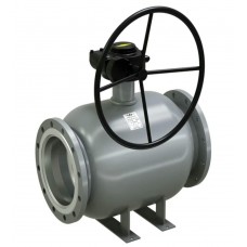 Кран шаровой стальной фланцевый LD Ду200 Ру16 полнопроходной с редуктором