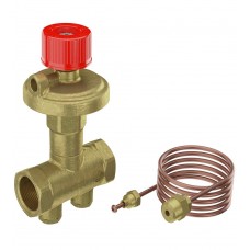 Регулятор дифференциального давления Giacomini компактный DN25 - 1" (25-60 кПа), R206CY235