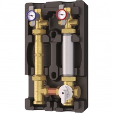 Группа быстрого монтажа Giacomini котельная 1" со смес. клапаном, без насоса, R586RY112