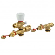 Узел смесительный Giacomini компактный и байпасс 1" комплект байпасс, R557KY004