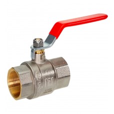 Кран шаровой латунный РИДАН BVR-R DN50 PN40 с внутренней резьбой, п/п, ручка