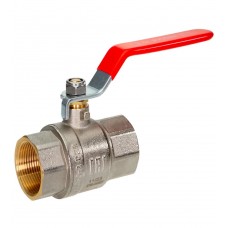Кран шаровой латунный РИДАН BVR-R DN80 PN25 с внутренней резьбой, п/п, ручка