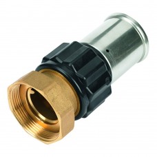 Пресс-фитинг HENCO с накидной гайкой, плоское уплотнение, ПВДФ пресс, 63x2,5" Пресс-фитинг HENCO с накидной гайкой, плоское уплотнение, ПВДФ пресс, 63x2,5"