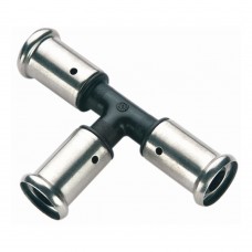 Тройник HENCO равнопроходный, ПВДФ пресс, 63x63x63