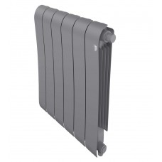 Радиатор биметаллический Royal Thermo Infinity 500 Silver Satin VR80 - 6 секц.