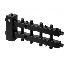 Блок коллекторный Royal Thermo на 4-5 вых. (сверху-снизу-сбоку) стрелка 60 кВт, с кронштейнами