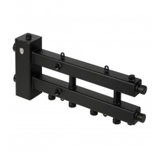 Блок коллекторный Royal Thermo на 2 (3) выхода (сверху/сбоку) стрелка 60 кВт, с кронштейнами