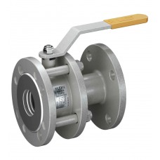 Кран шаровой стальной разборный фланцевый LD Ду150 Ру16 полнопроходной Кран шаровой стальной разборный фланцевый LD Ду150 Ру16 полнопроходной