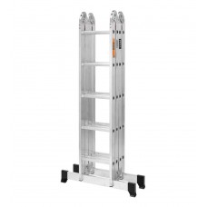 Лестница-трансформер TDM ELECTRIC алюминиевая 4 секц. 5ступ., h5,4/2,6/1,42м